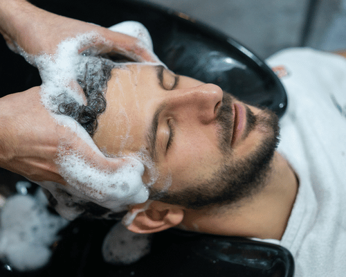 Men's Hair Wash Service in Siruseri Chennai