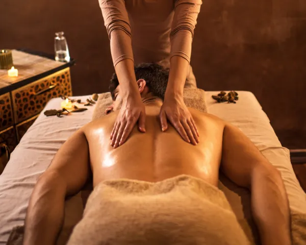 Stress Relief Massage Service in Navalur at Tula Unisex Salon and Spa