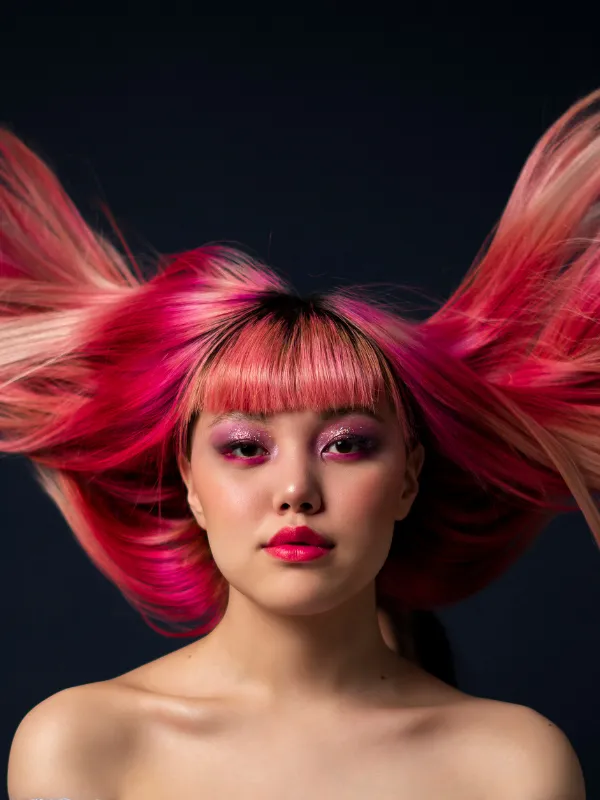 Professional Women's Hair Color Services in Siruseri