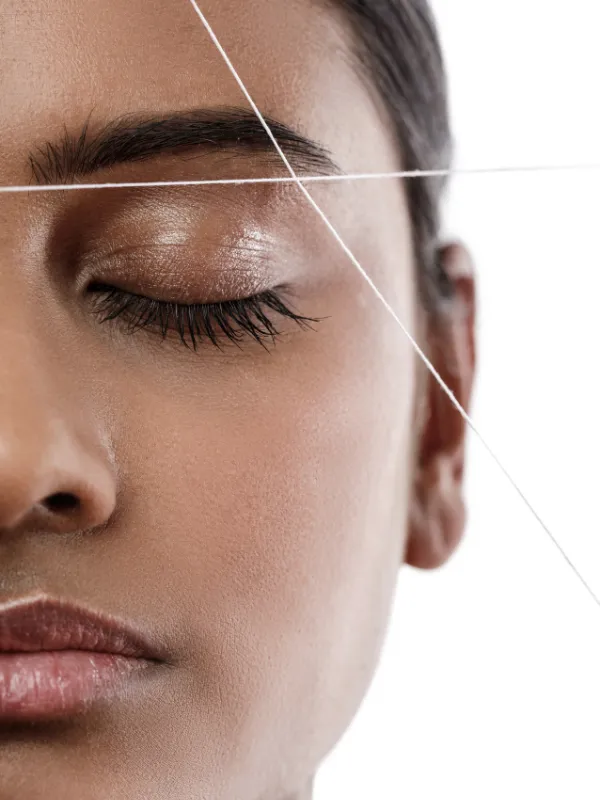 Professional Women's Threading Service at Tula Unisex Salon and Spa in Siruseri
